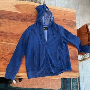 Figs Blue Fleece Jacket